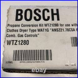 WTZ1280 Bosch Dryer Lp Propane Conversion Kit With Valve Open Box