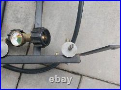 Weber Genesis S320 Grill Propane LP Gas manifold with hose & guage conversion kit