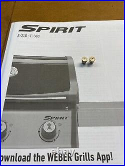 Weber Spirit E-210 Grill (Front Knobs) Propane (LP) Conversion Kit